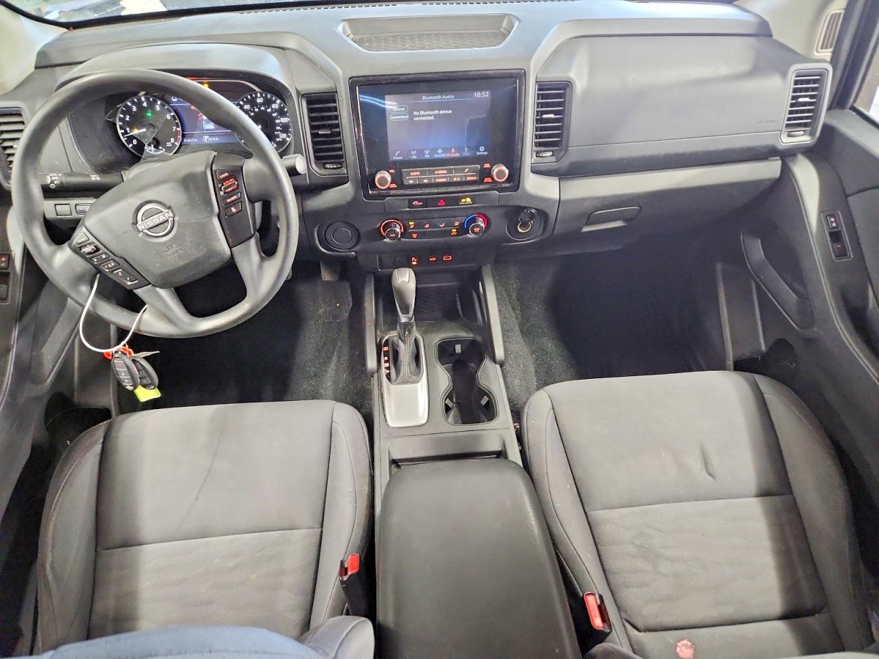 2024 Nissan Frontier S White vin: 1N6ED1CL4RN644975