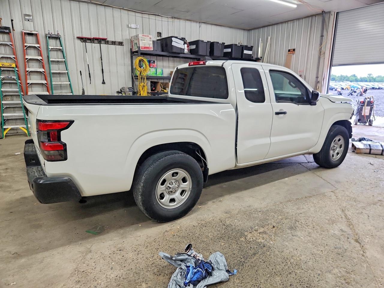 2024 Nissan Frontier S White vin: 1N6ED1CL4RN644975