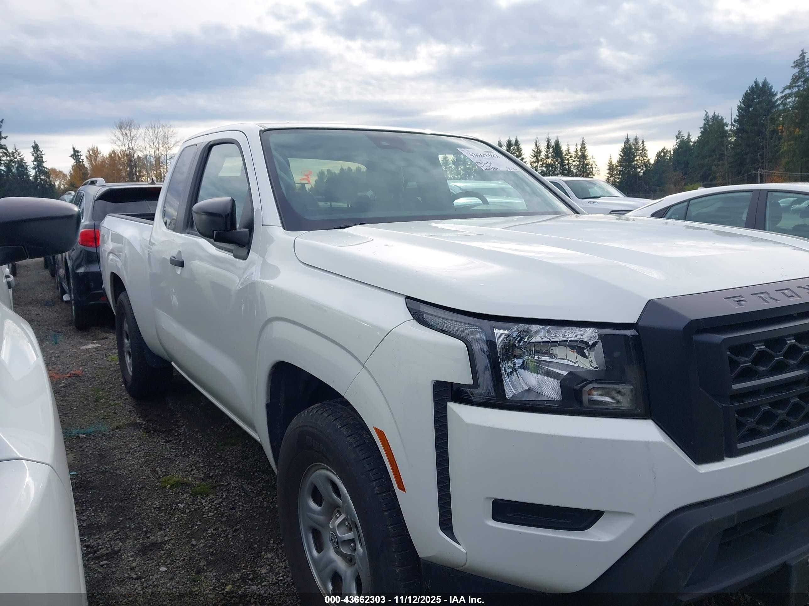 2024 Nissan Frontier King Cab S 4x2 White vin: 1N6ED1CL5RN630034