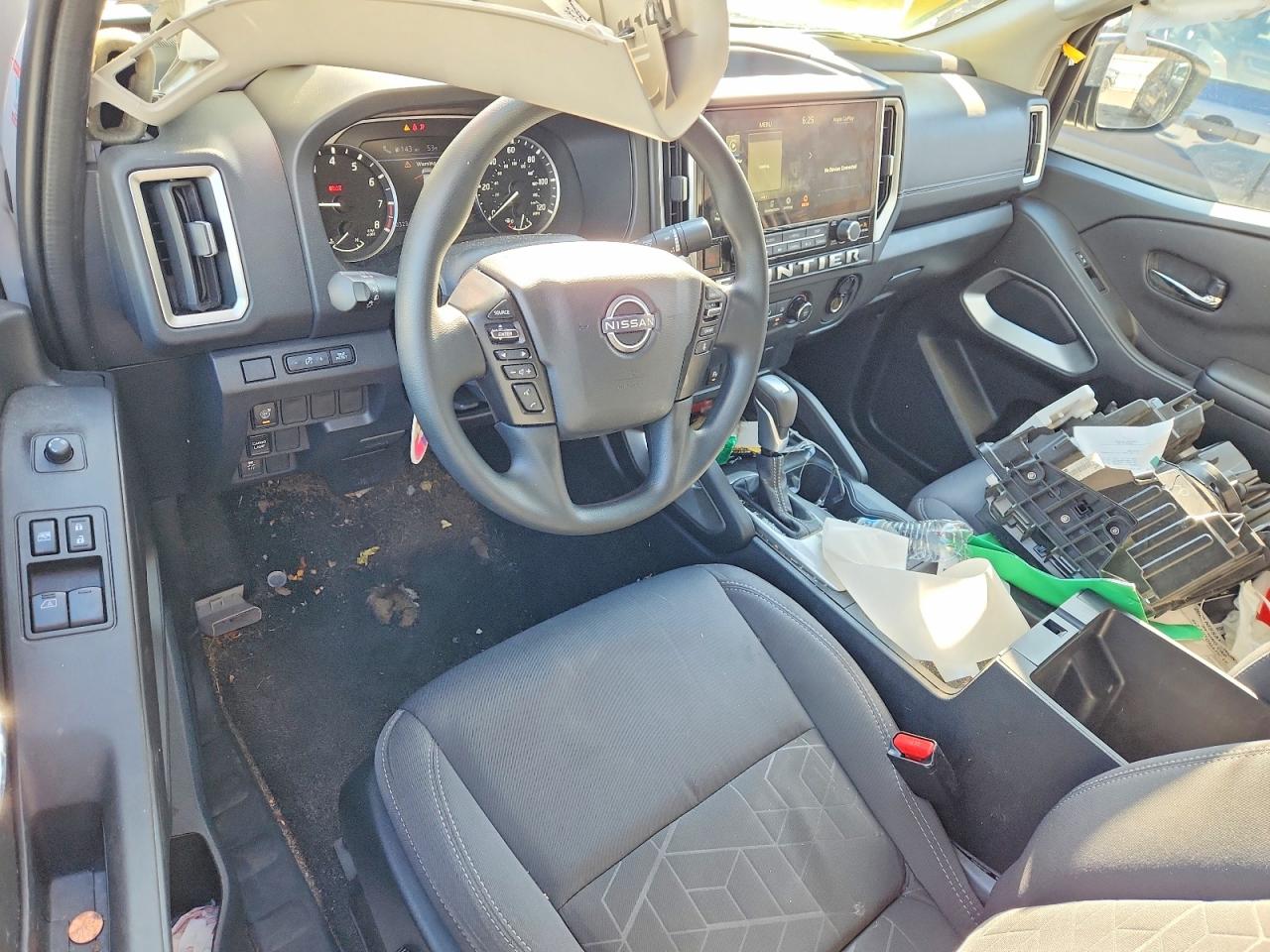 2025 Nissan Frontier Sv White vin: 1N6ED1CL6SN601907