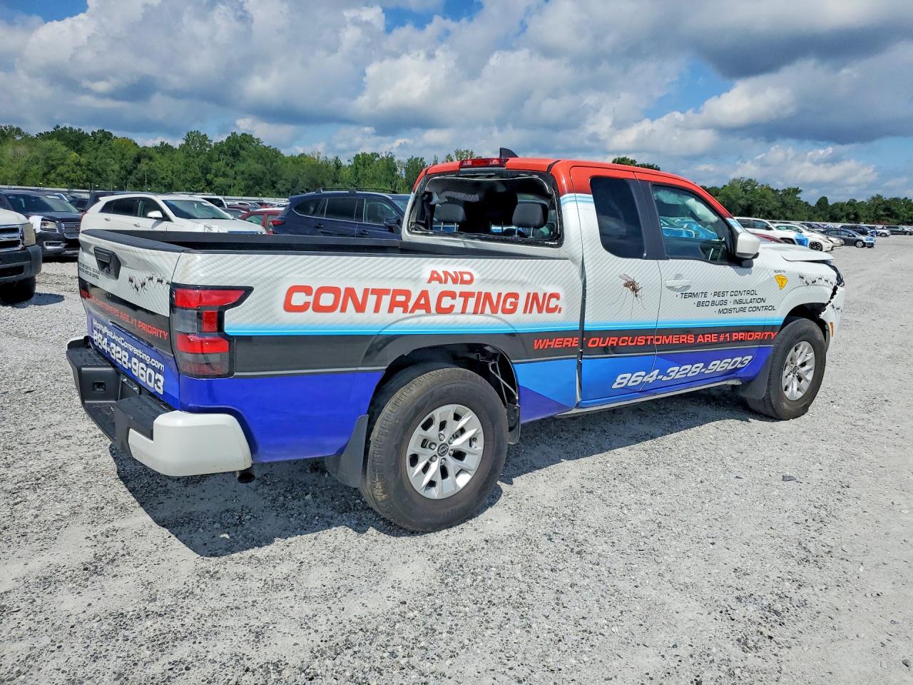 2024 Nissan Frontier Sv White vin: 1N6ED1CL7RN635039
