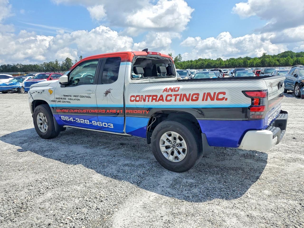 2024 Nissan Frontier Sv White vin: 1N6ED1CL7RN635039