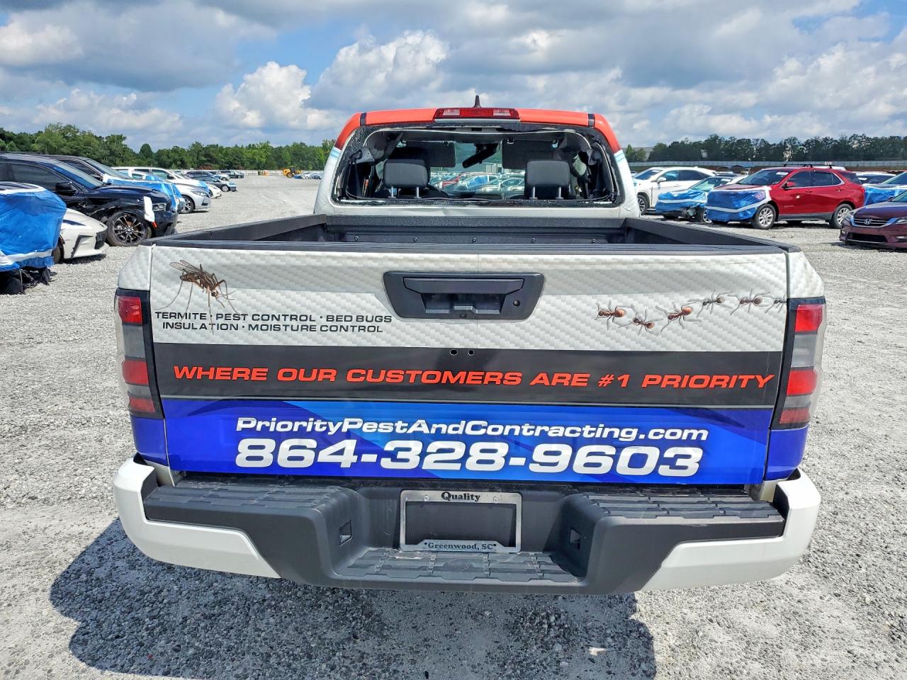 2024 Nissan Frontier Sv White vin: 1N6ED1CL7RN635039