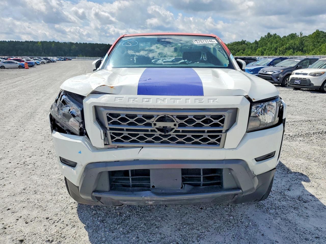 2024 Nissan Frontier Sv White vin: 1N6ED1CL7RN635039