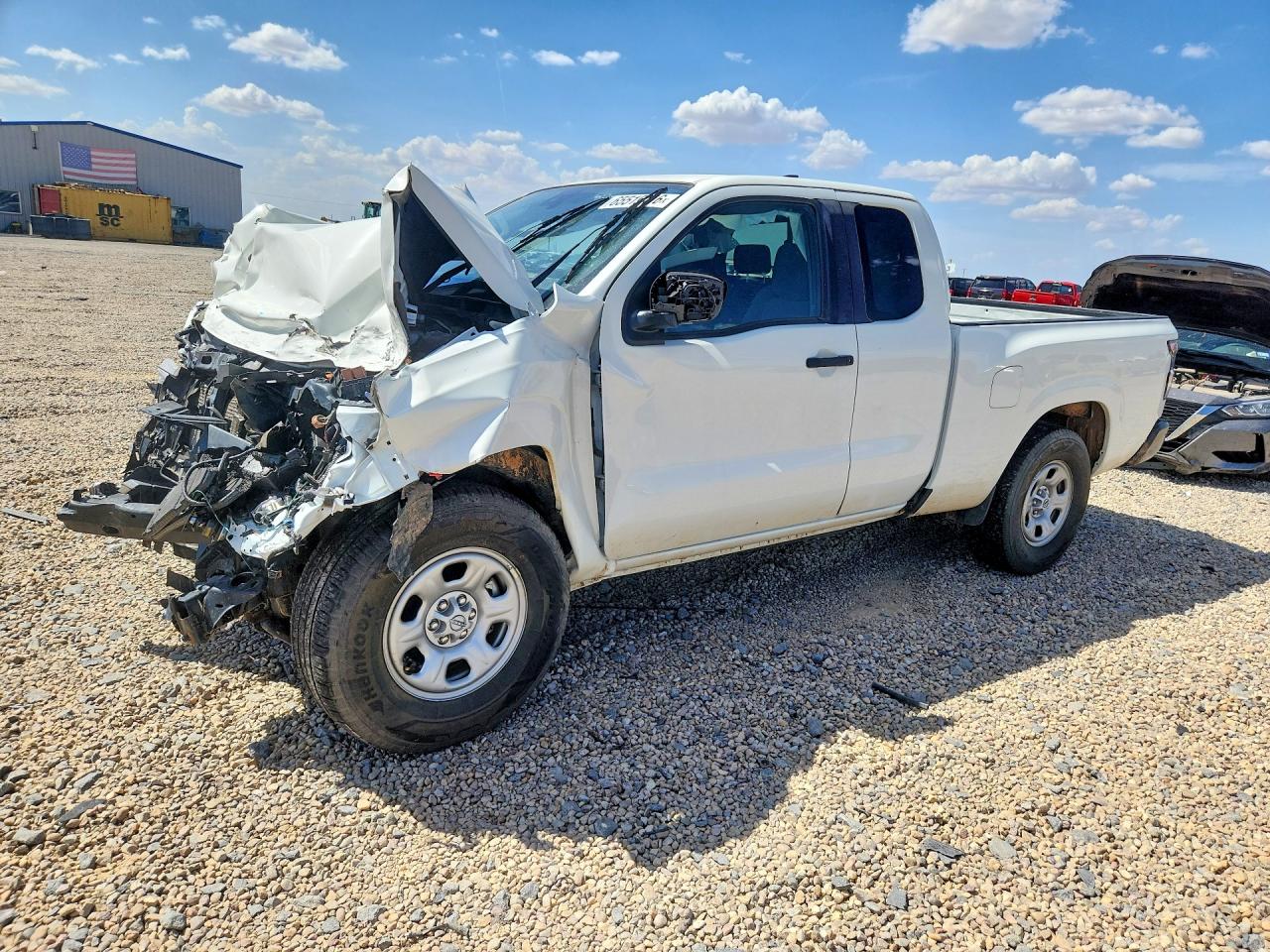 2025 Nissan Frontier S White vin: 1N6ED1CL7SN644331