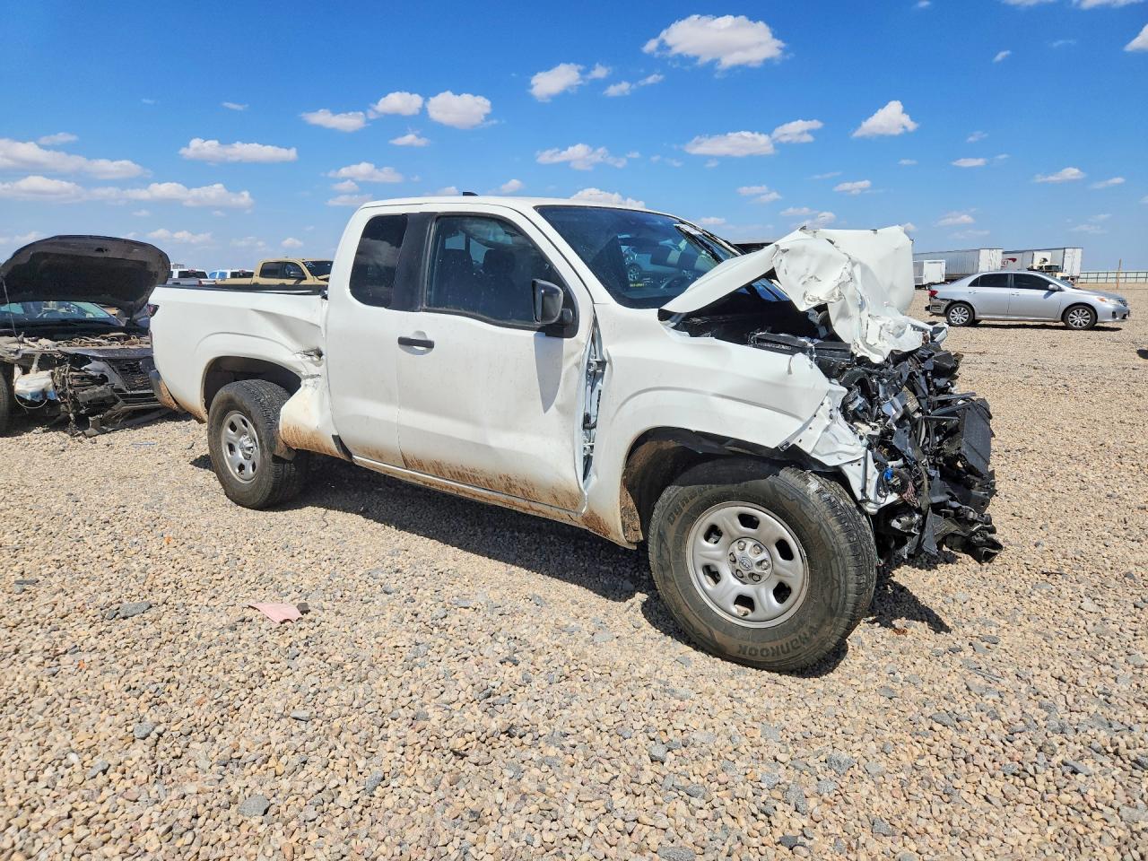 2025 Nissan Frontier S White vin: 1N6ED1CL7SN644331