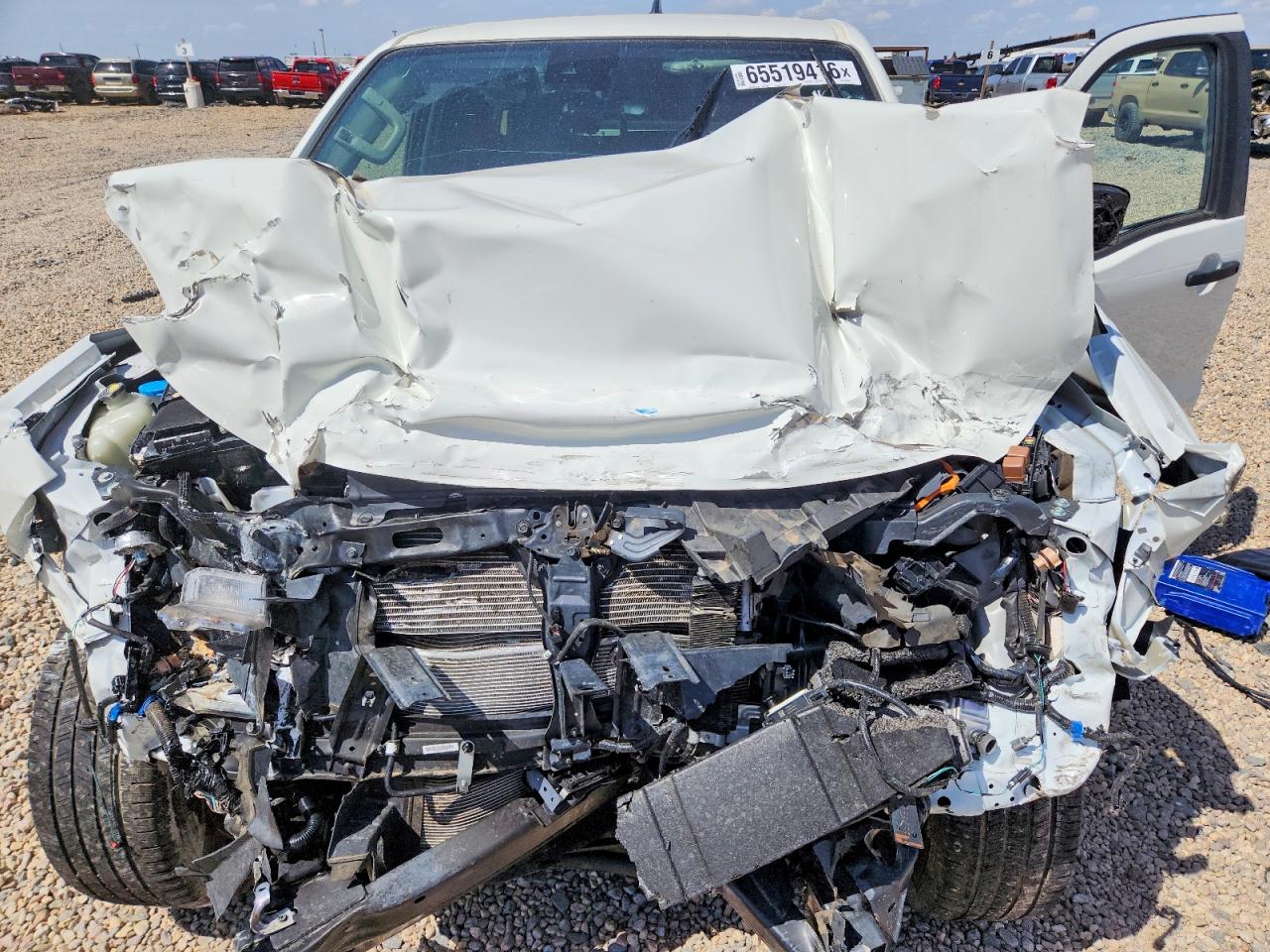 2025 Nissan Frontier S White vin: 1N6ED1CL7SN644331