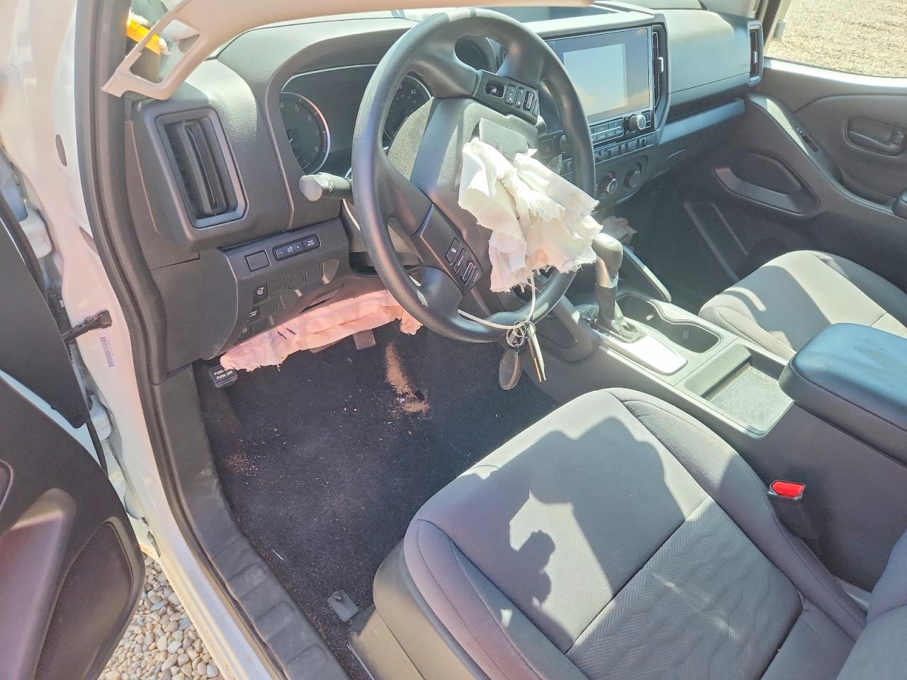 2025 Nissan Frontier S White vin: 1N6ED1CL7SN644331