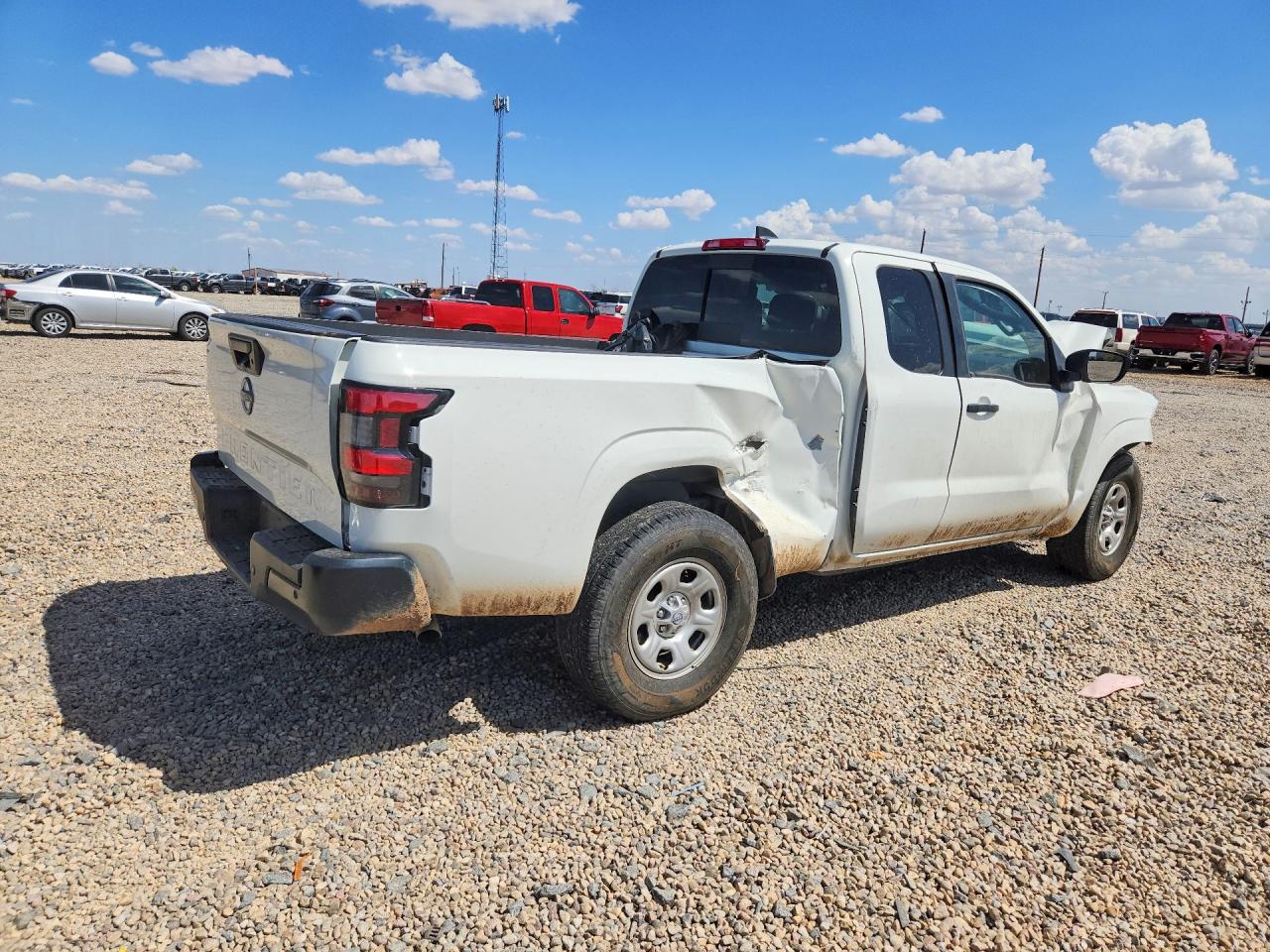 2025 Nissan Frontier S White vin: 1N6ED1CL7SN644331