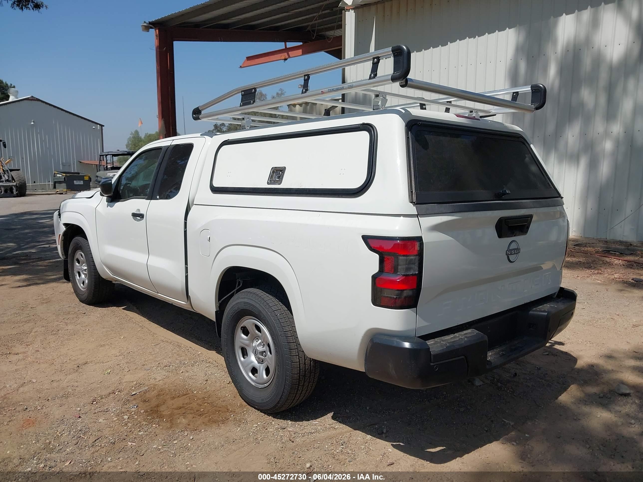 2025 Nissan Frontier King Cab S 4x2 White vin: 1N6ED1CL8SN638778