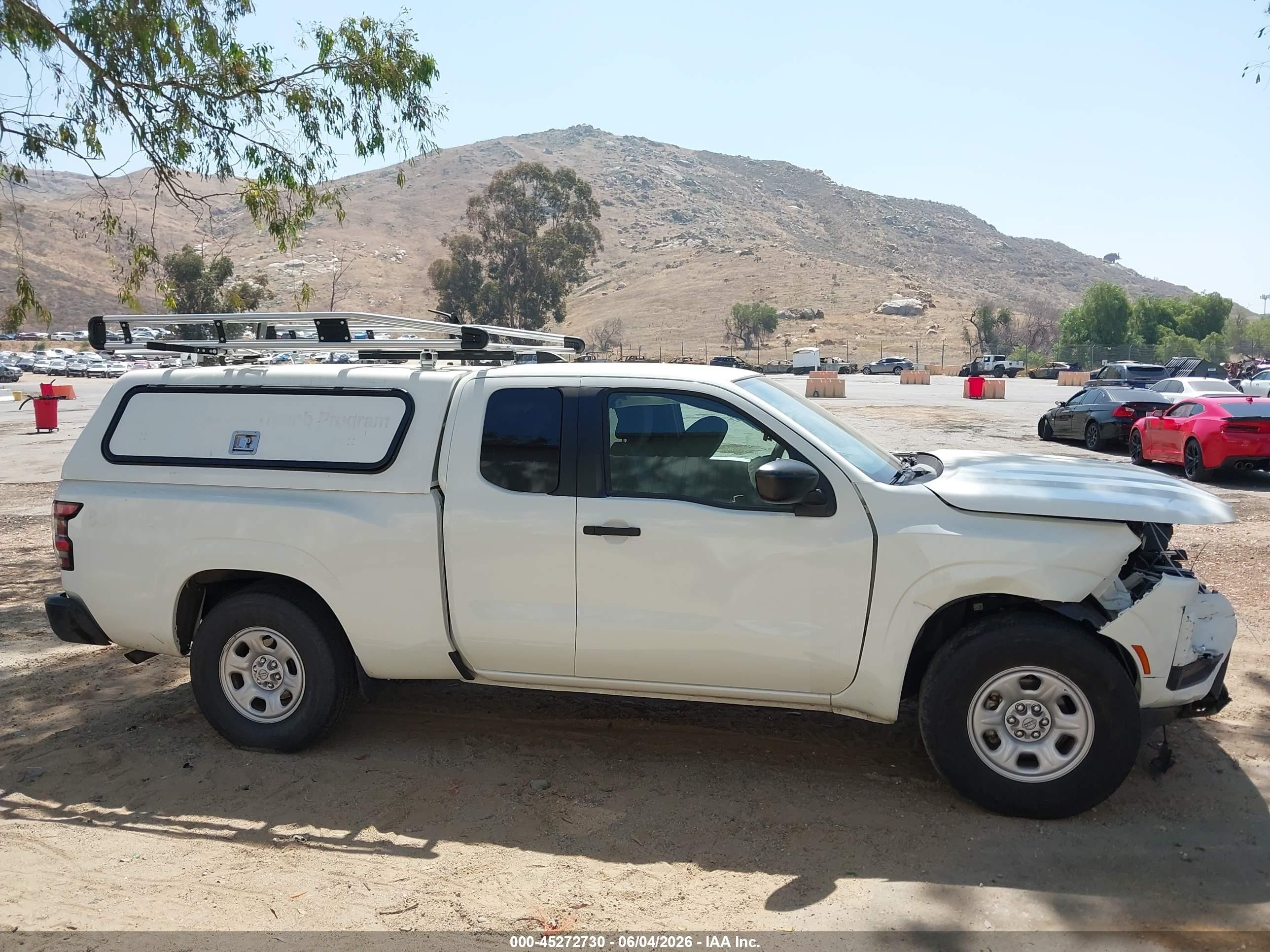 2025 Nissan Frontier King Cab S 4x2 White vin: 1N6ED1CL8SN638778