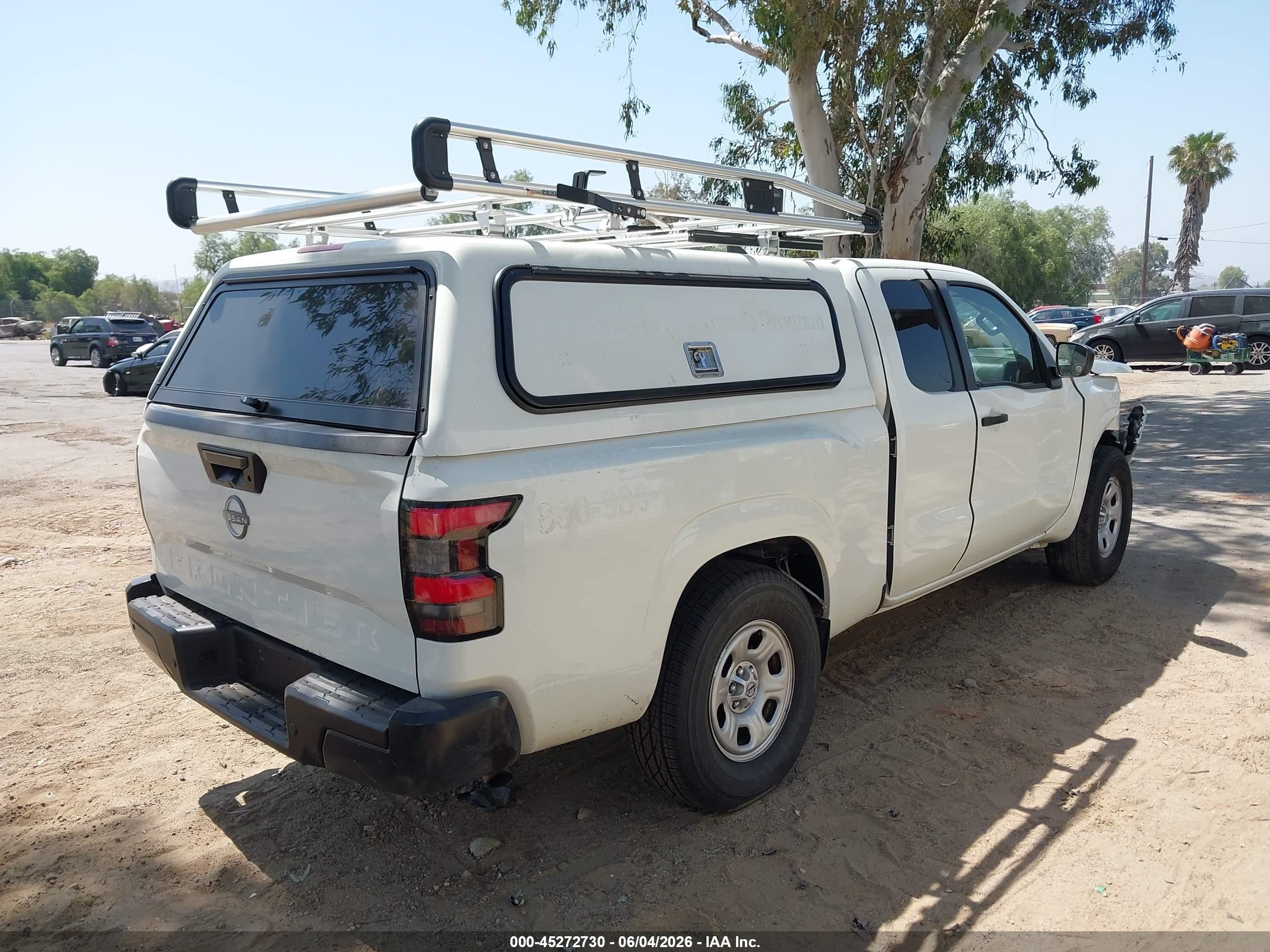2025 Nissan Frontier King Cab S 4x2 White vin: 1N6ED1CL8SN638778
