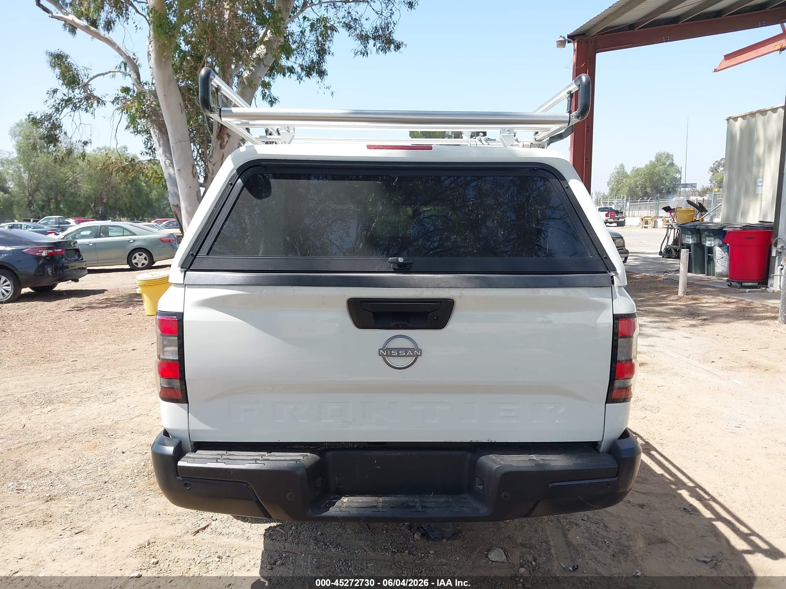2025 Nissan Frontier King Cab S 4x2 White vin: 1N6ED1CL8SN638778
