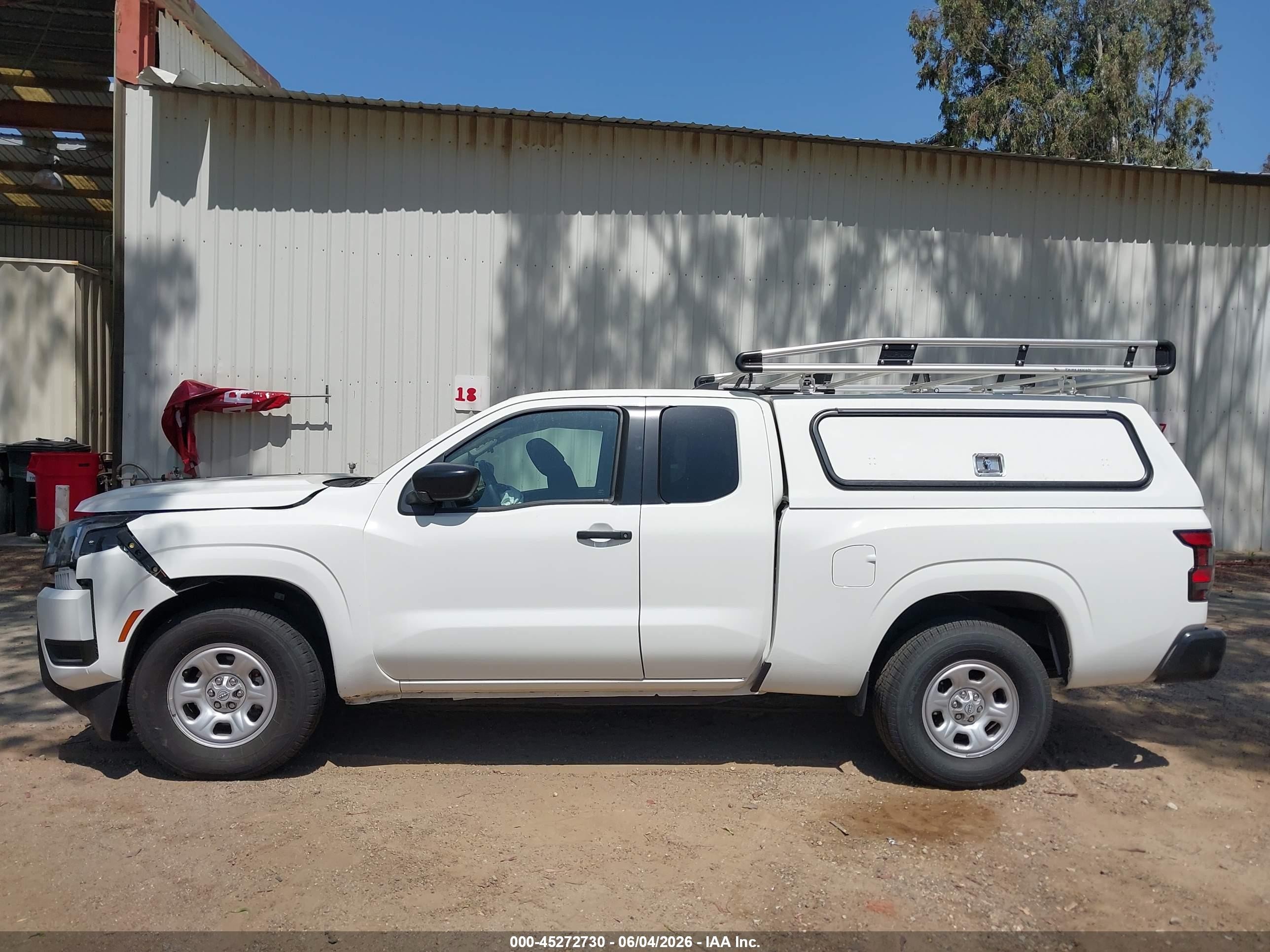 2025 Nissan Frontier King Cab S 4x2 White vin: 1N6ED1CL8SN638778