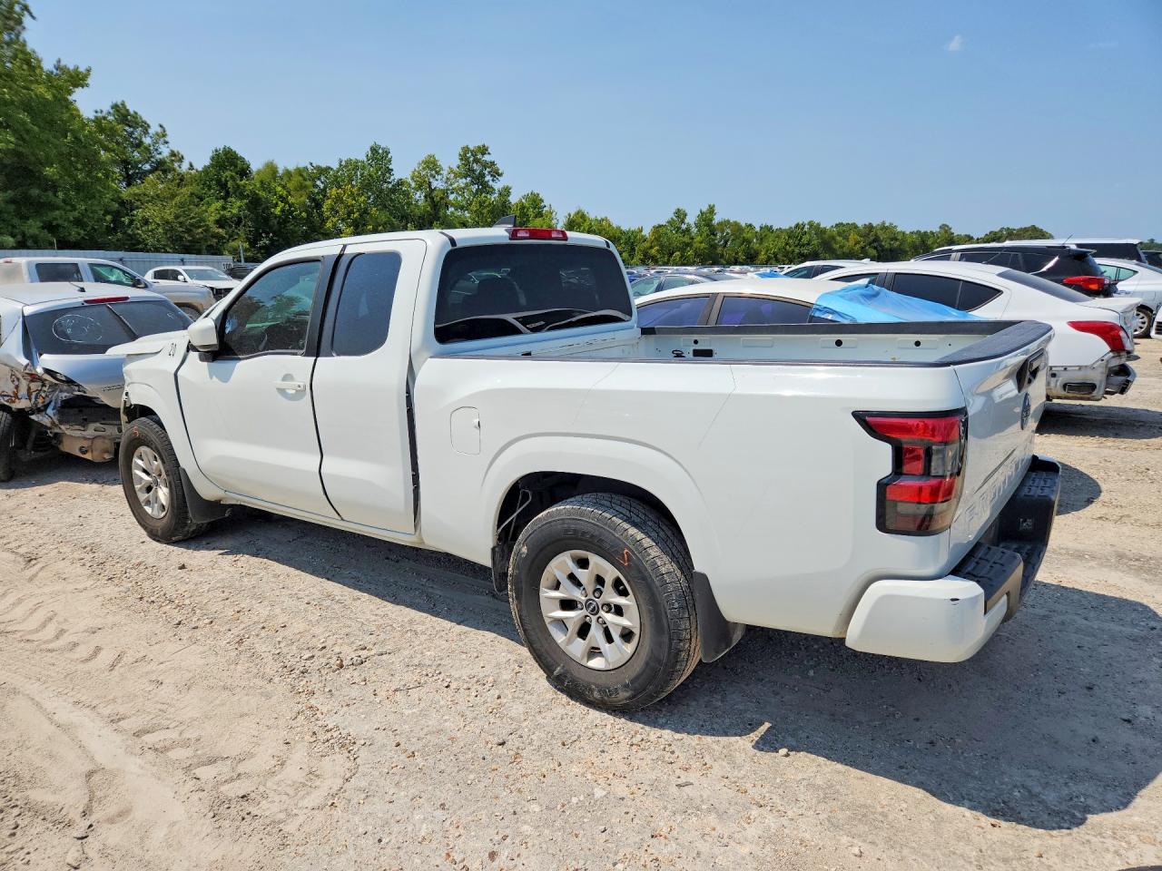 2024 Nissan Frontier Sv White vin: 1N6ED1CL9RN620624