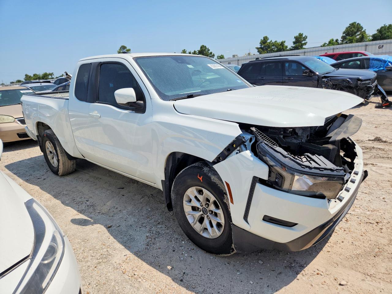 2024 Nissan Frontier Sv White vin: 1N6ED1CL9RN620624
