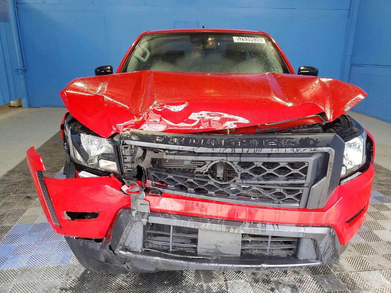 2024 Nissan Frontier S Red vin: 1N6ED1CL9RN650335