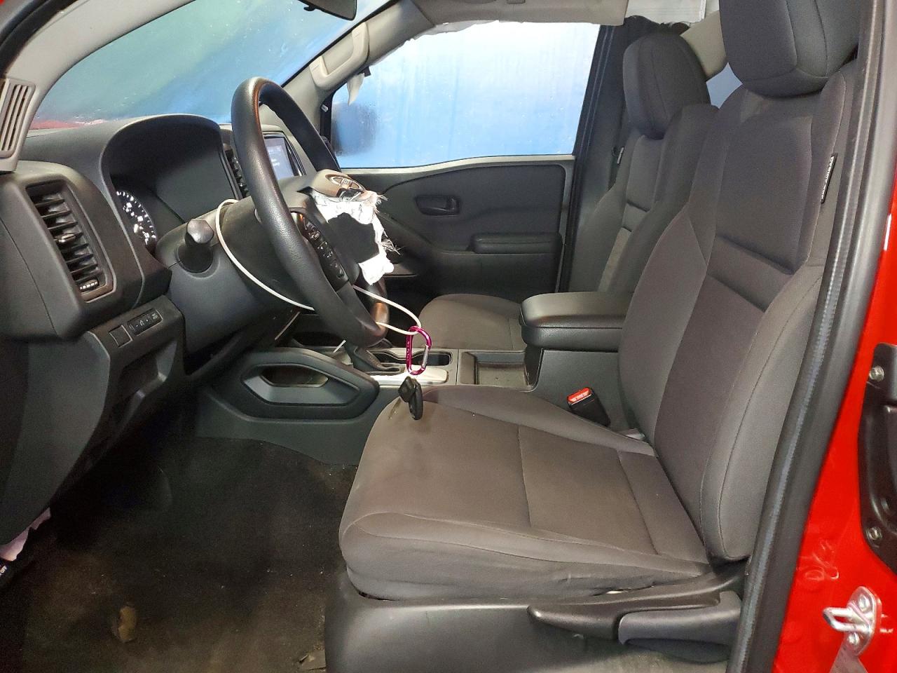 2024 Nissan Frontier S Red vin: 1N6ED1CL9RN650335