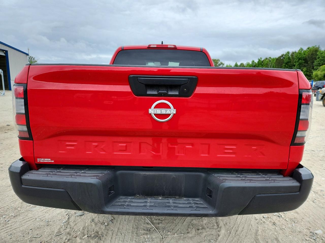 2024 Nissan Frontier S Red vin: 1N6ED1CL9RN650335