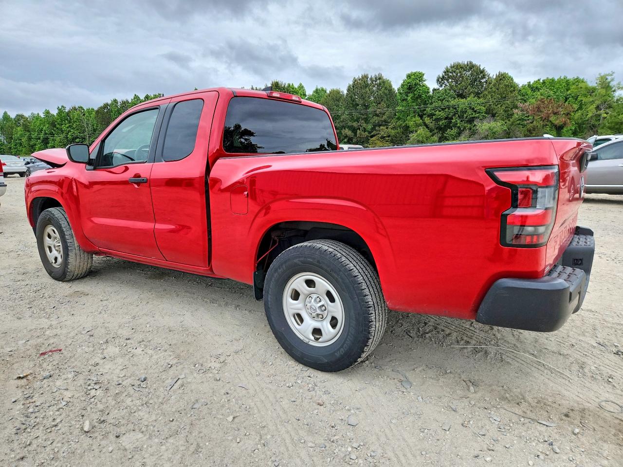2024 Nissan Frontier S Red vin: 1N6ED1CL9RN650335