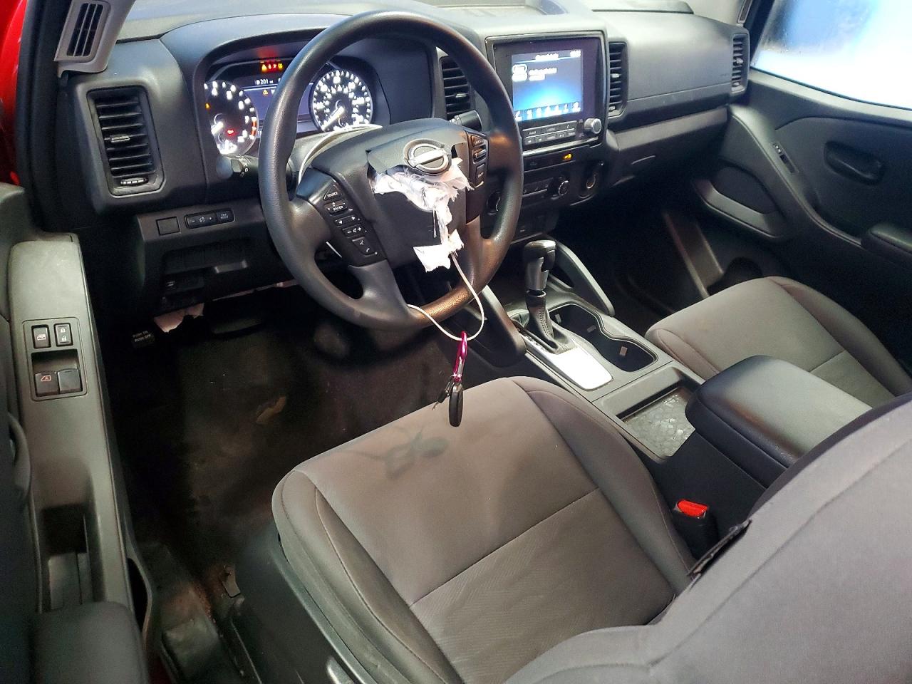 2024 Nissan Frontier S Red vin: 1N6ED1CL9RN650335