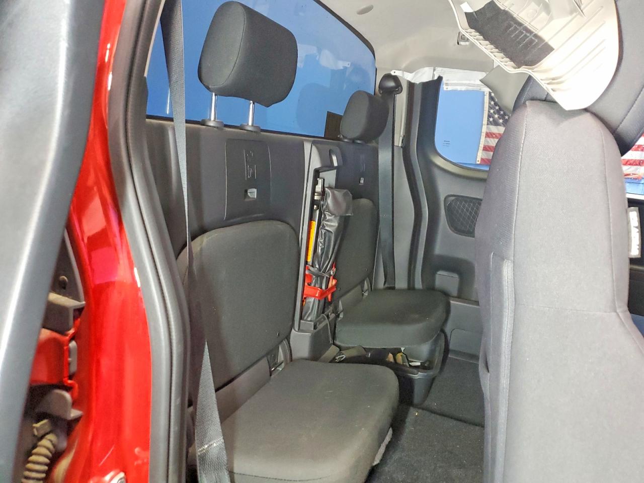 2024 Nissan Frontier S Red vin: 1N6ED1CL9RN650335