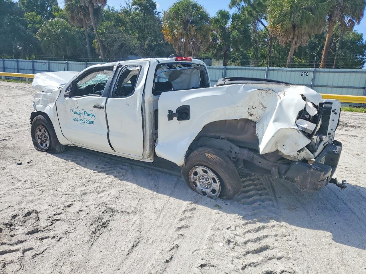2024 Nissan Frontier S White vin: 1N6ED1CLXRN620017