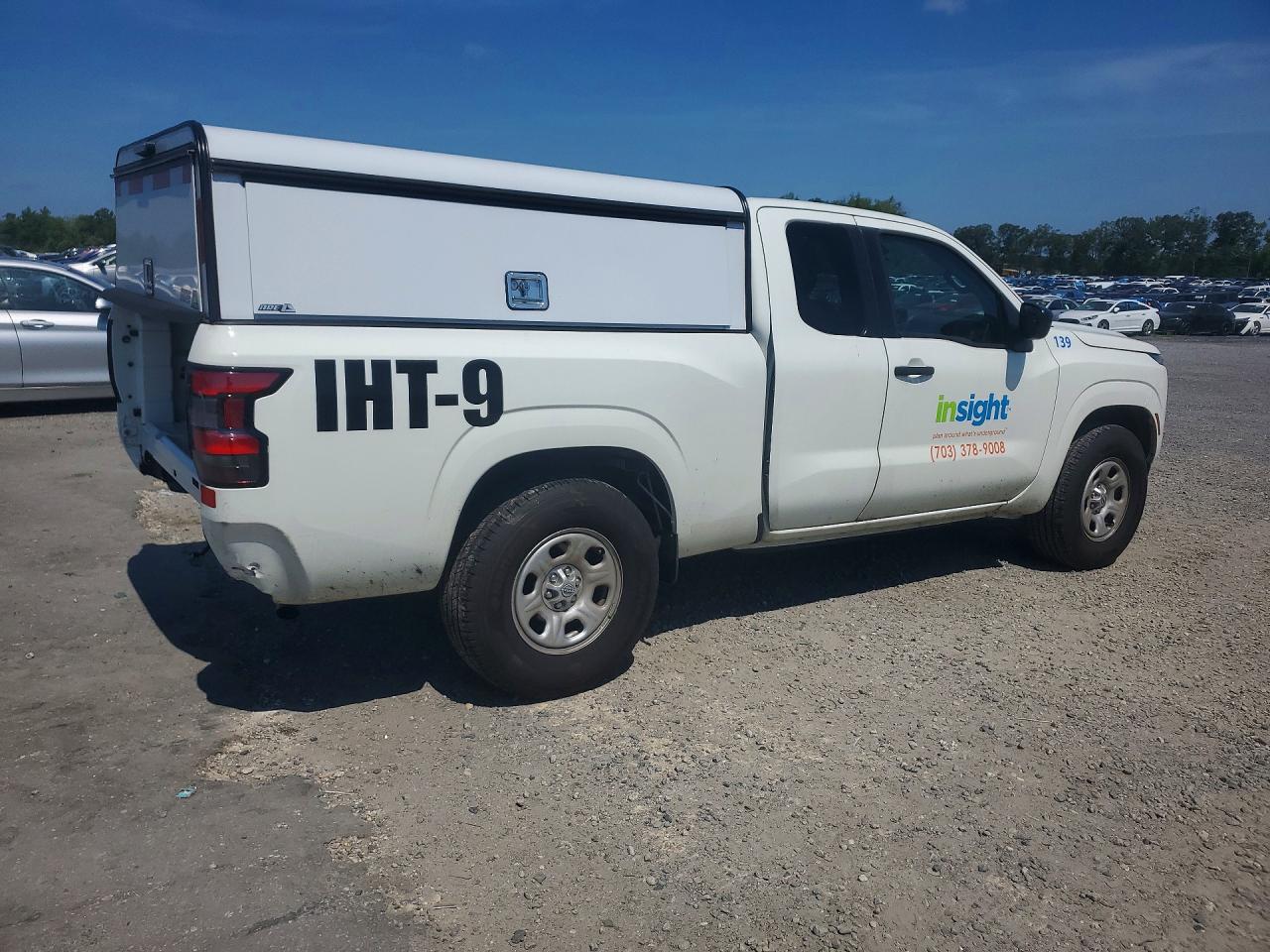 2025 Nissan Frontier S White vin: 1N6ED1CLXSN643884