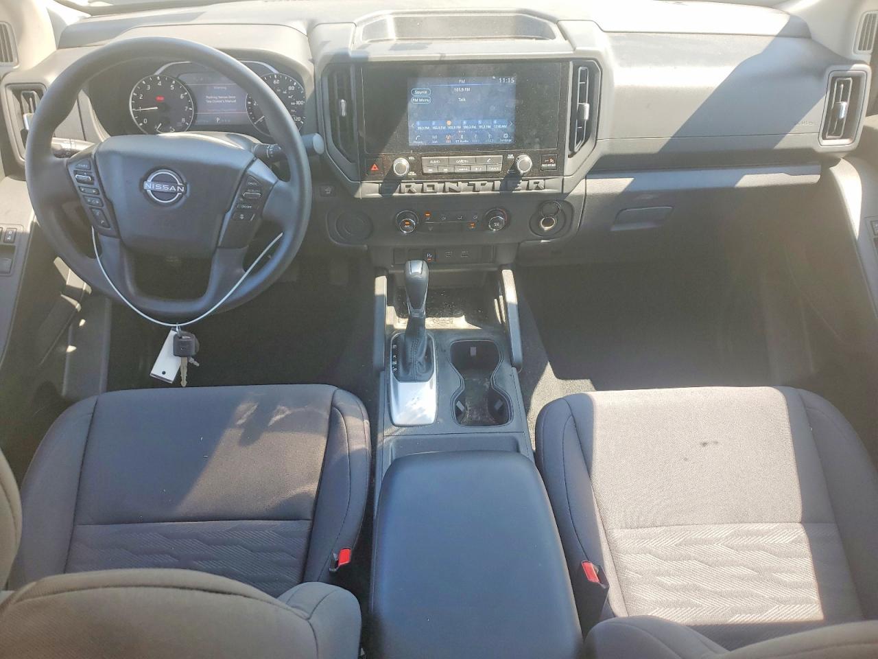 2025 Nissan Frontier S White vin: 1N6ED1CLXSN643884
