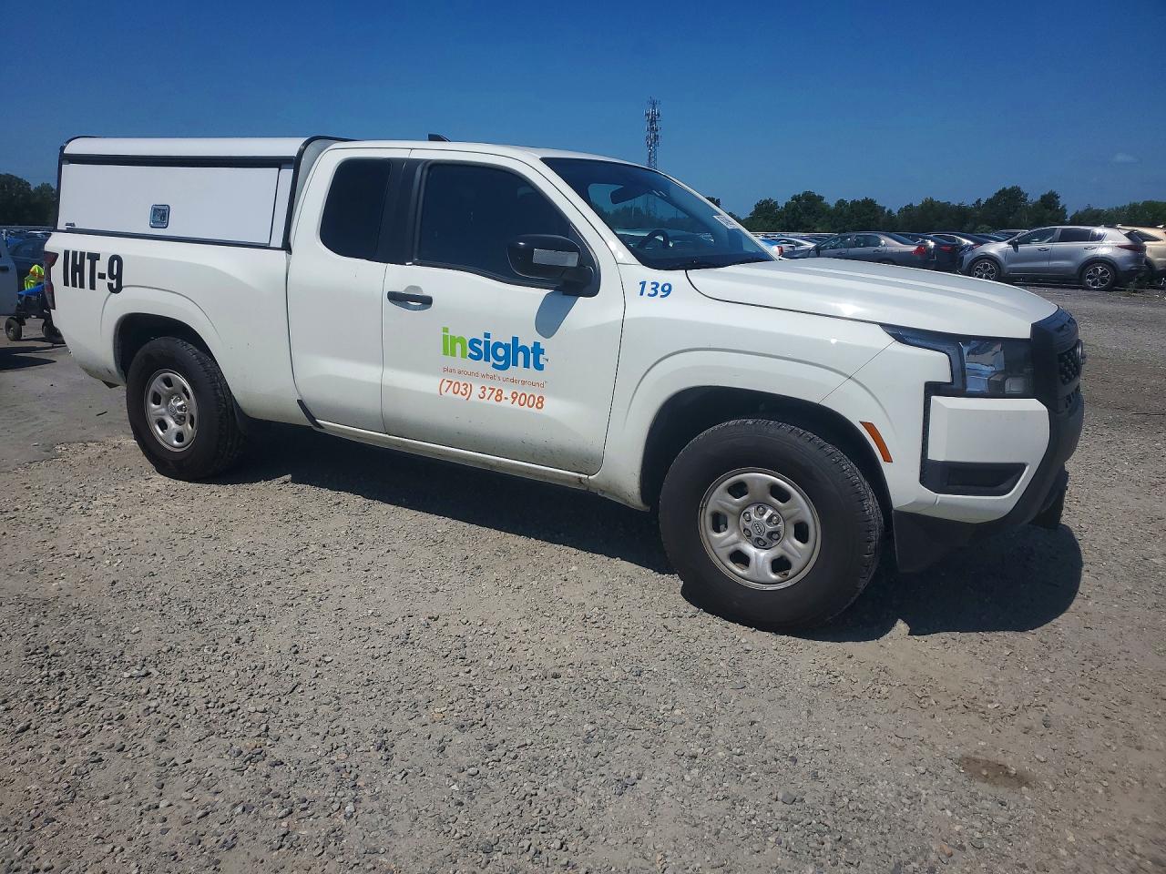 2025 Nissan Frontier S White vin: 1N6ED1CLXSN643884