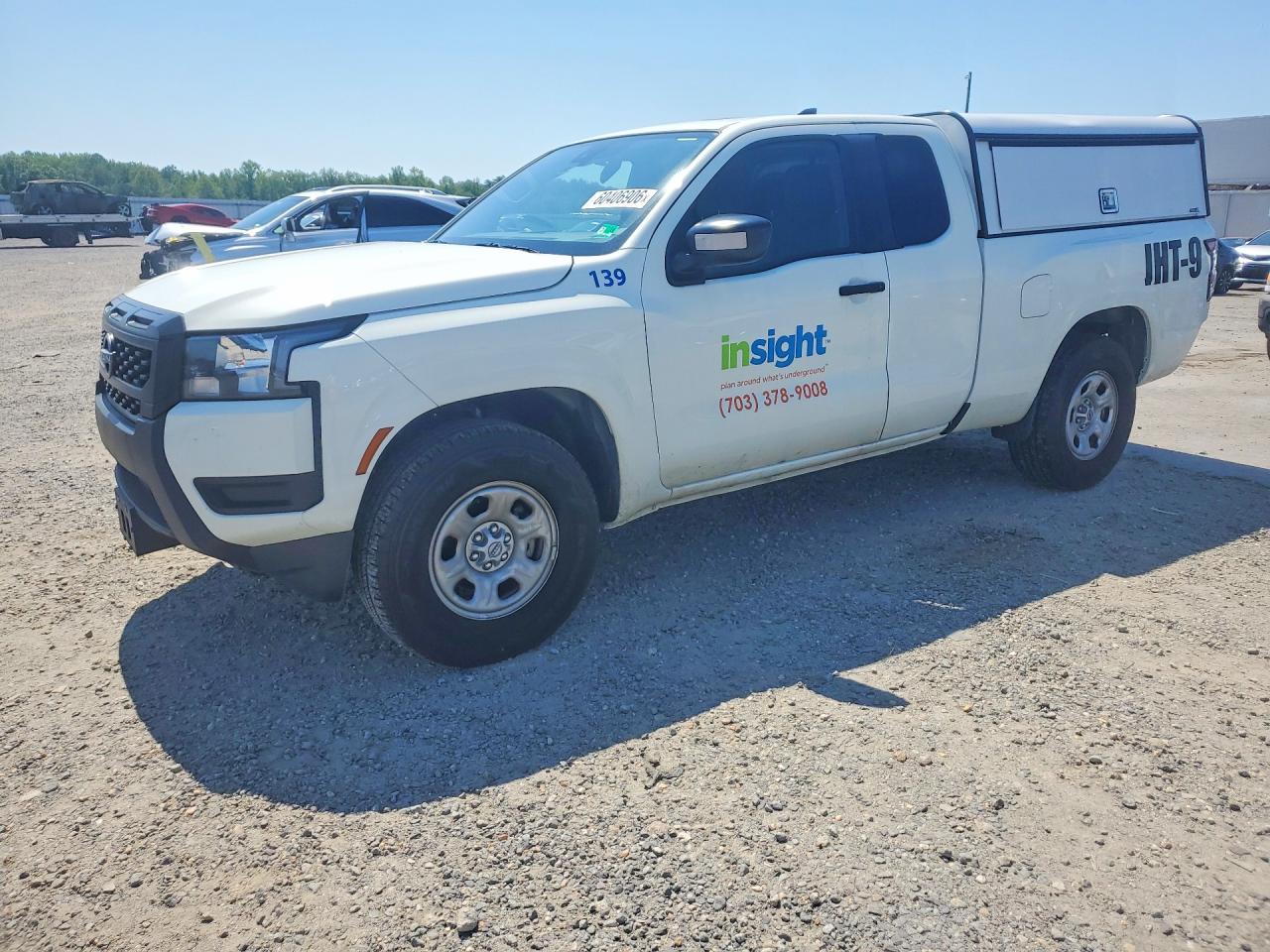 2025 Nissan Frontier S White vin: 1N6ED1CLXSN643884