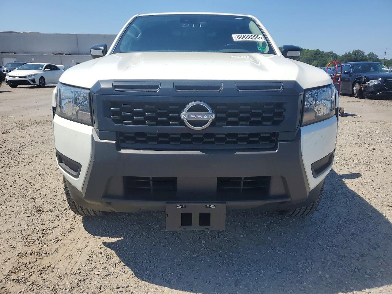 2025 Nissan Frontier S White vin: 1N6ED1CLXSN643884