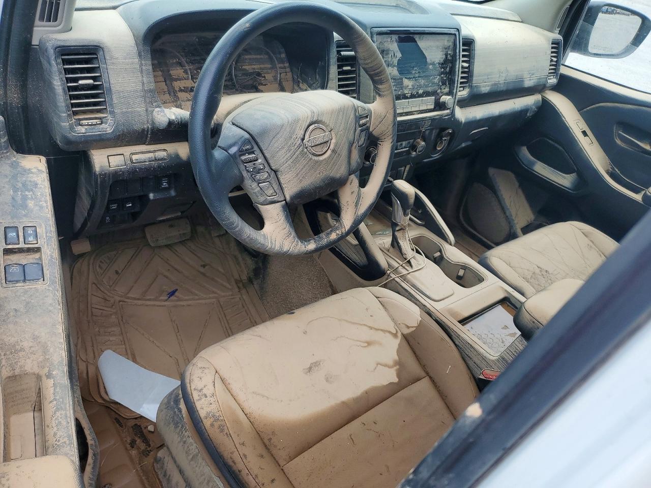 2024 Nissan Frontier S Белый vin: 1N6ED1CM8RN643319