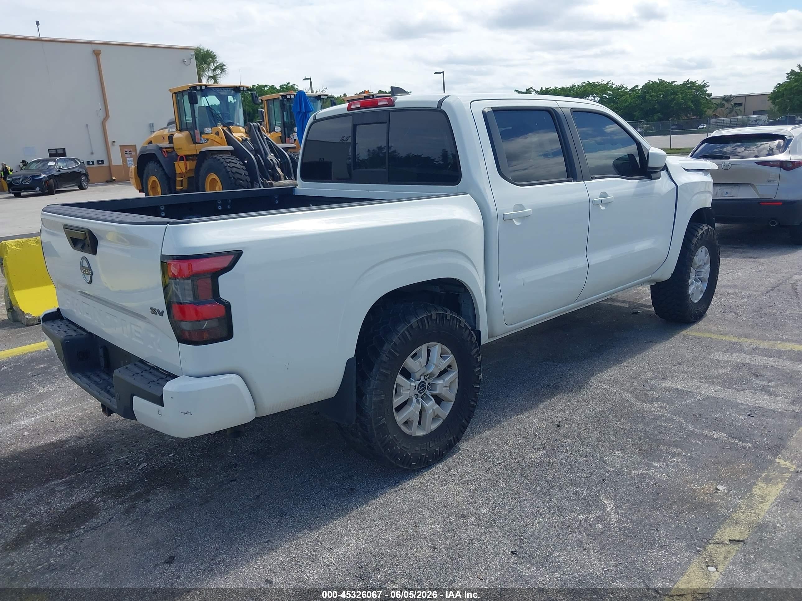 2022 Nissan Frontier Sv 4x2 Белый vin: 1N6ED1EJ2NN657598