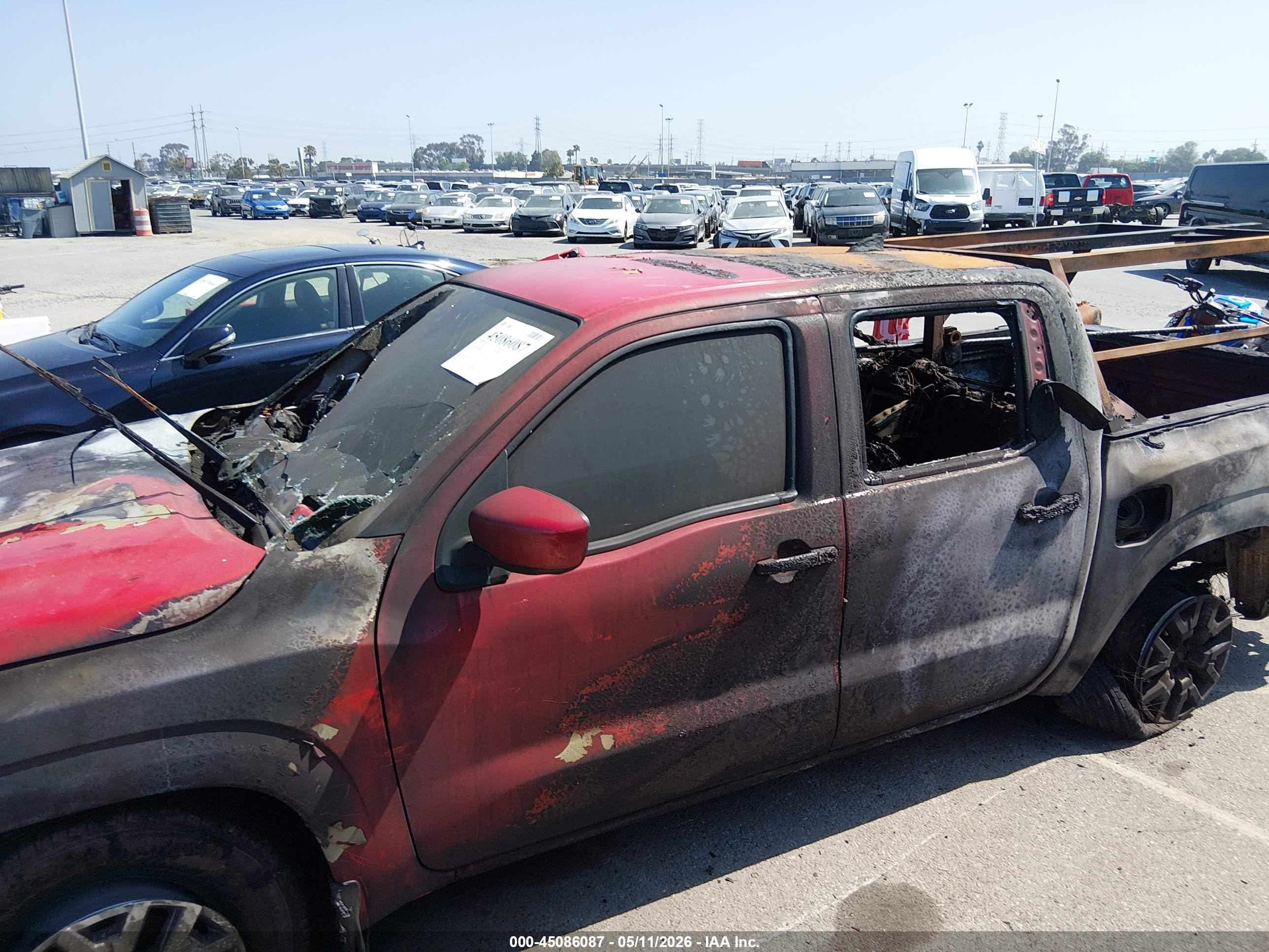 2022 Nissan Frontier Sv 4x2 Красный vin: 1N6ED1EJ8NN695322