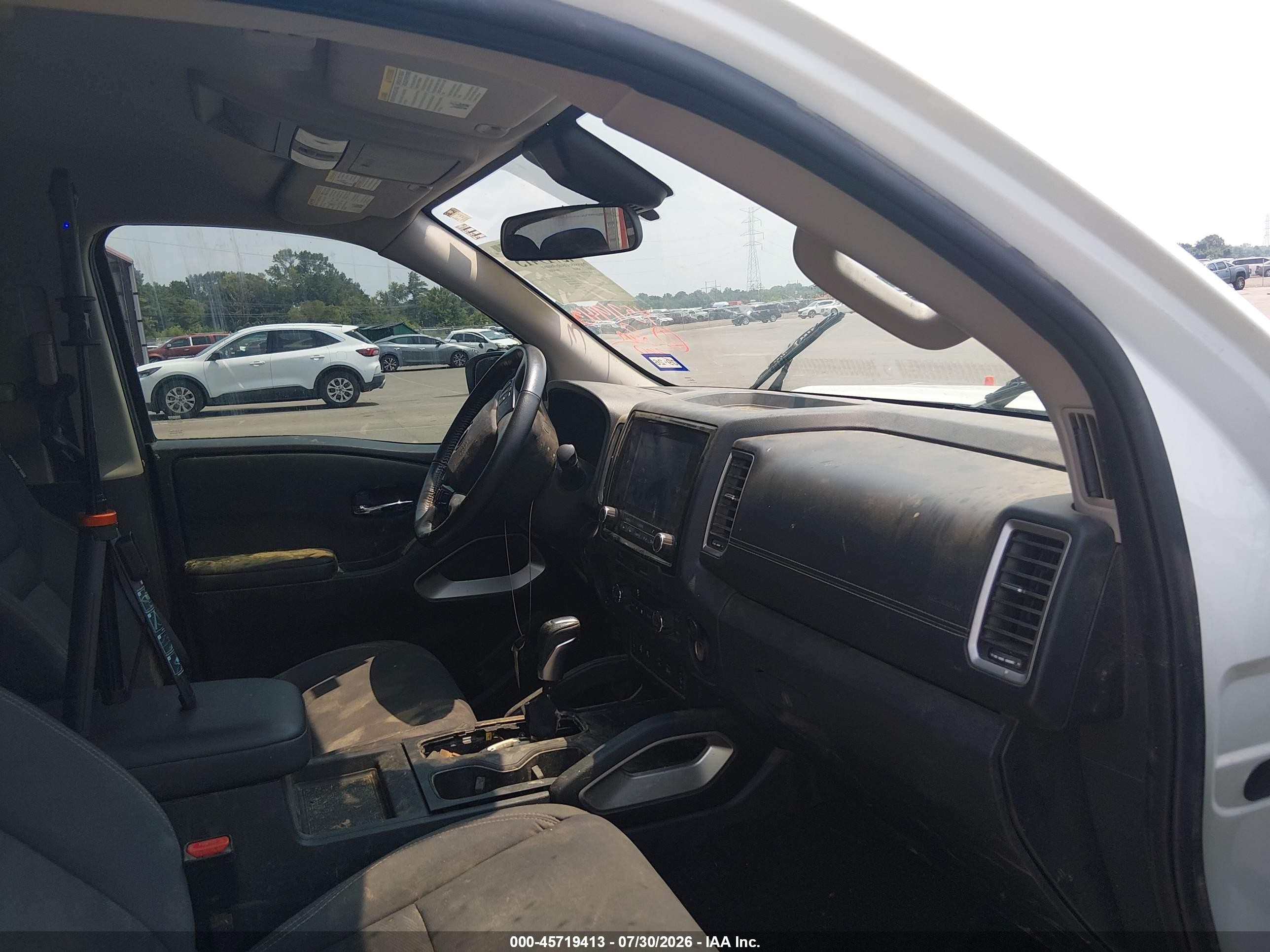 2024 Nissan Frontier Sv 4x2 White vin: 1N6ED1EJ8RN644392