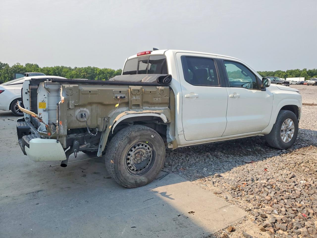 2022 Nissan Frontier Sv White vin: 1N6ED1EK0NN692570