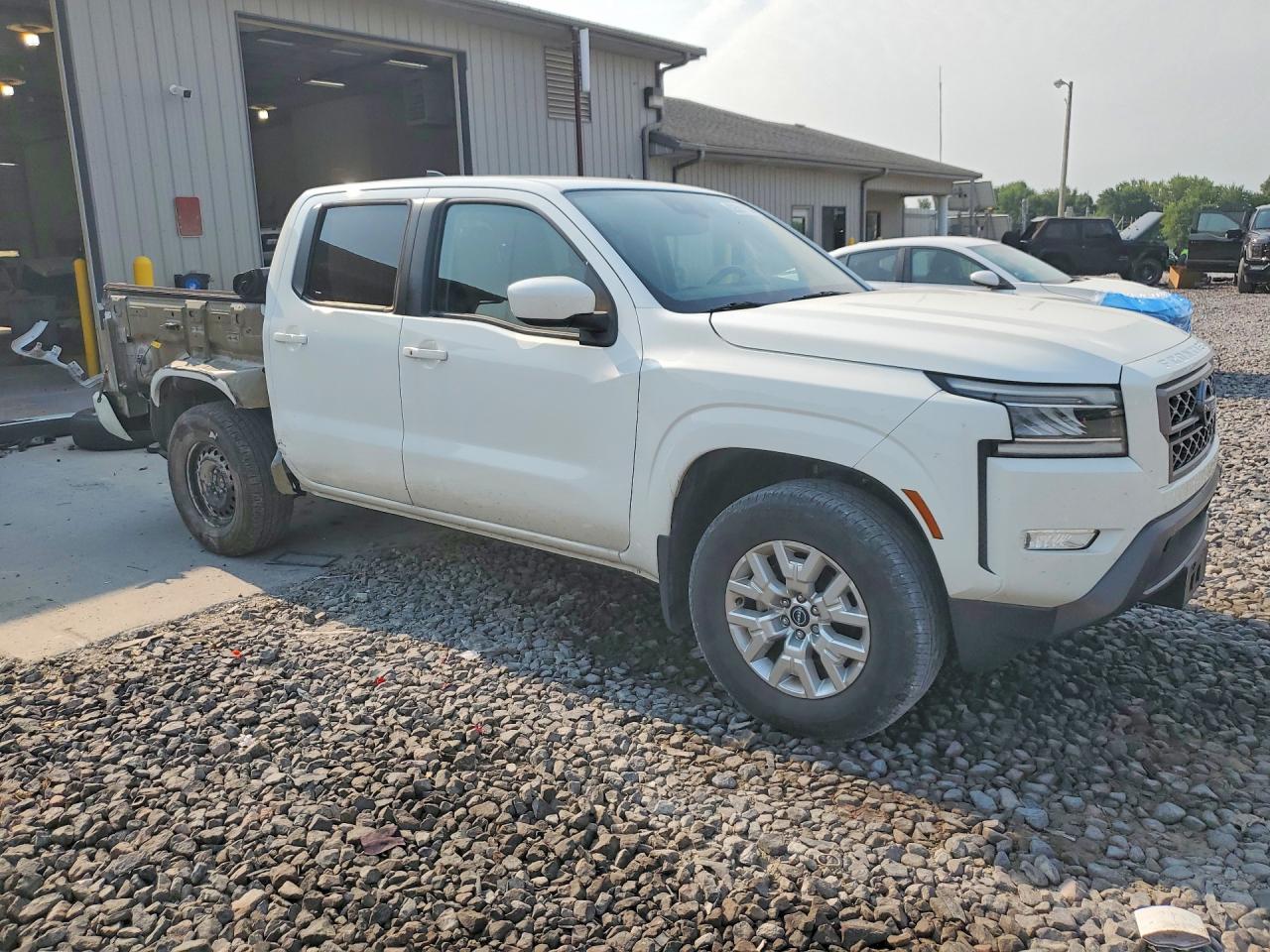 2022 Nissan Frontier Sv White vin: 1N6ED1EK0NN692570