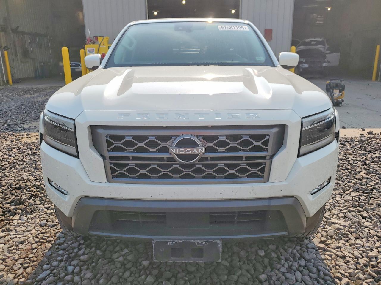 2022 Nissan Frontier Sv White vin: 1N6ED1EK0NN692570