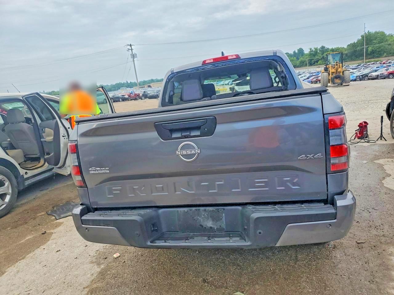 2025 Nissan Frontier Sv Gray vin: 1N6ED1EK3SN617843