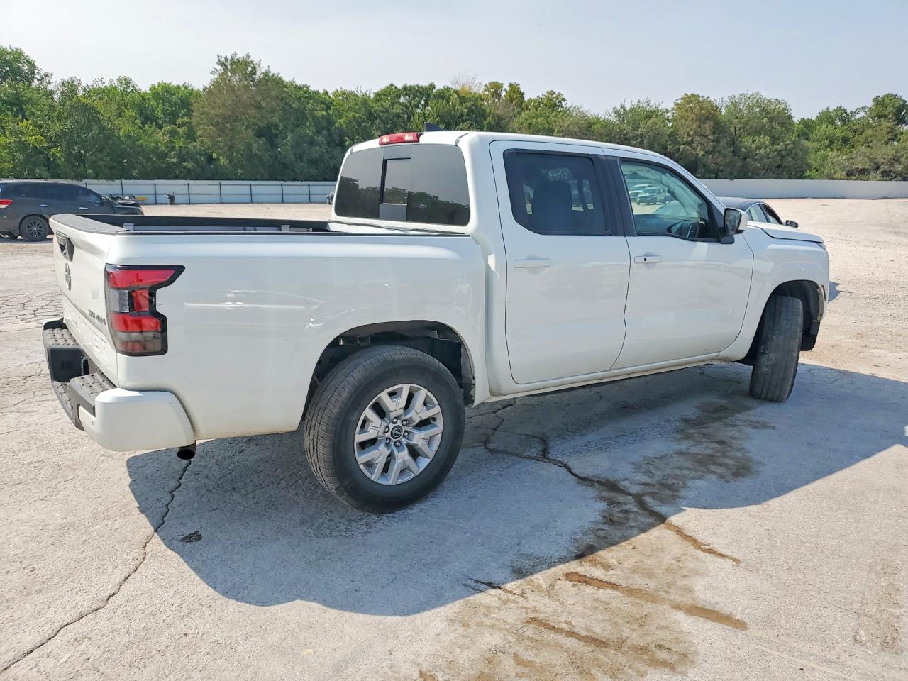 2024 Nissan Frontier Sv White vin: 1N6ED1EK4RN628506