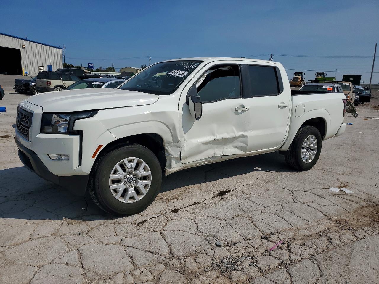 2024 Nissan Frontier Sv White vin: 1N6ED1EK4RN628506