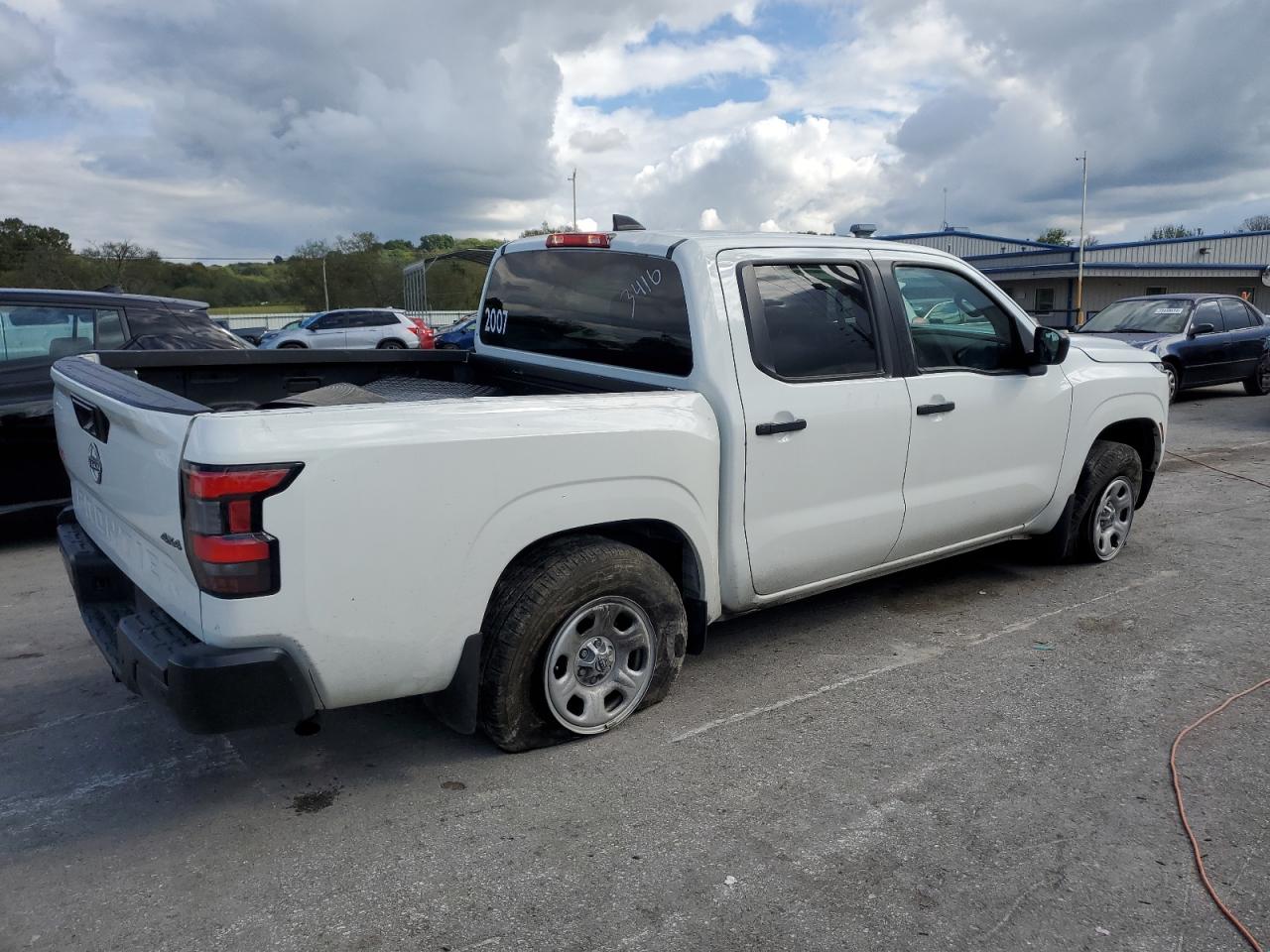 2023 Nissan Frontier S Белый vin: 1N6ED1EK5PN643416