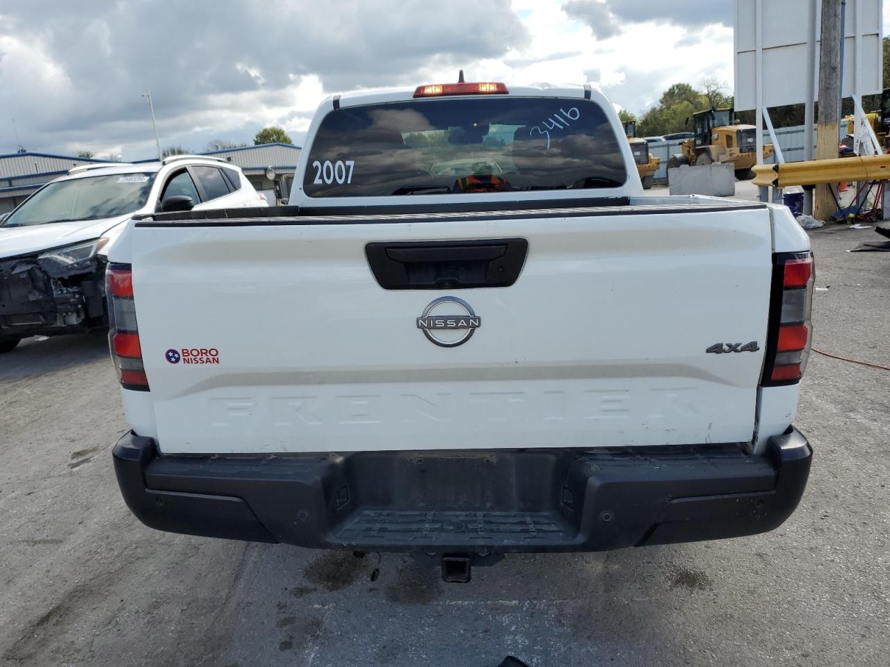2023 Nissan Frontier S Белый vin: 1N6ED1EK5PN643416