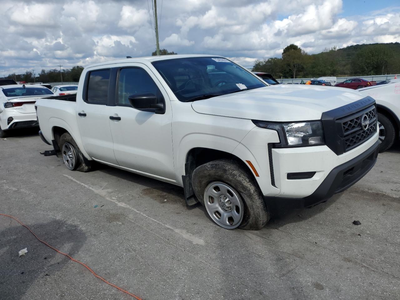2023 Nissan Frontier S Белый vin: 1N6ED1EK5PN643416