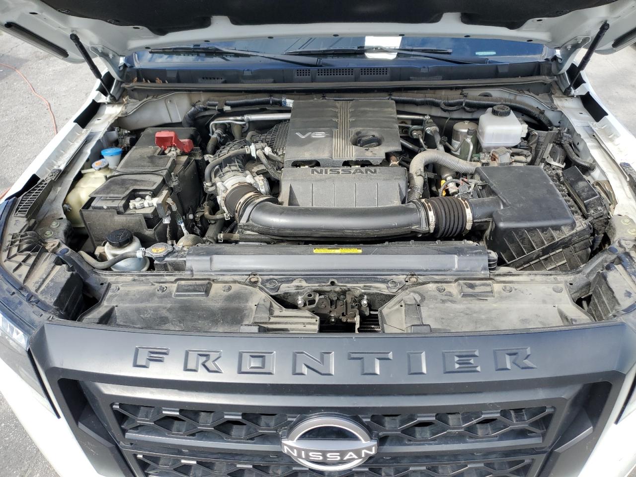 2023 Nissan Frontier S Белый vin: 1N6ED1EK5PN643416
