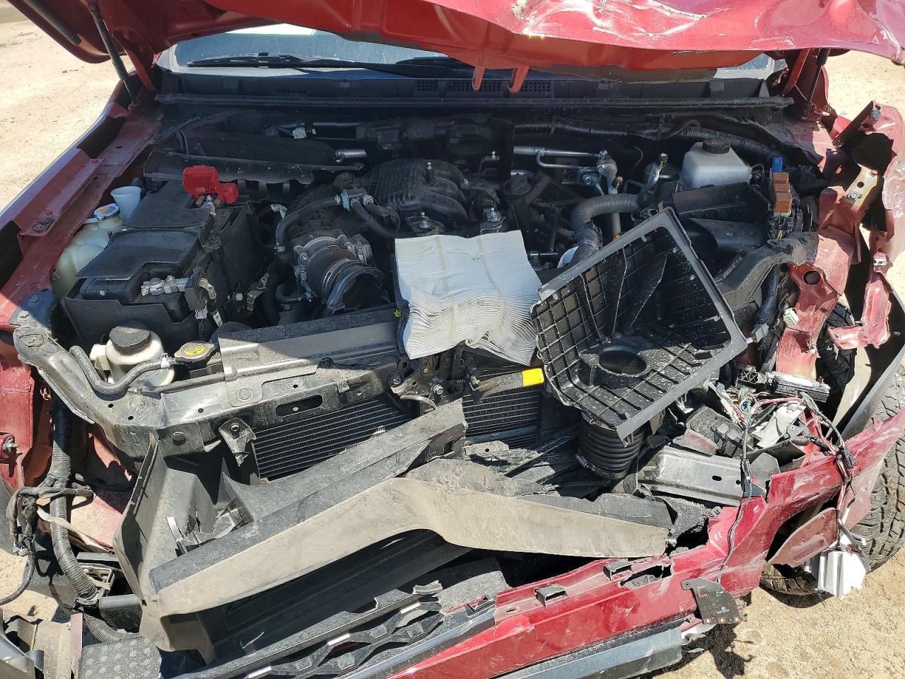2024 Nissan Frontier Pro-4x Red vin: 1N6ED1EK5RN651292