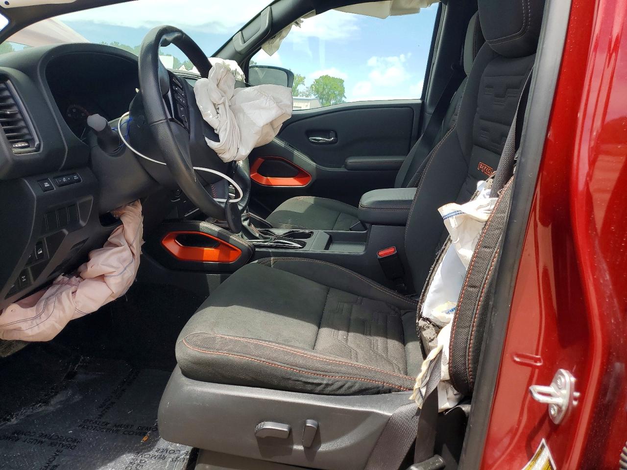 2024 Nissan Frontier Pro-4x Red vin: 1N6ED1EK5RN651292