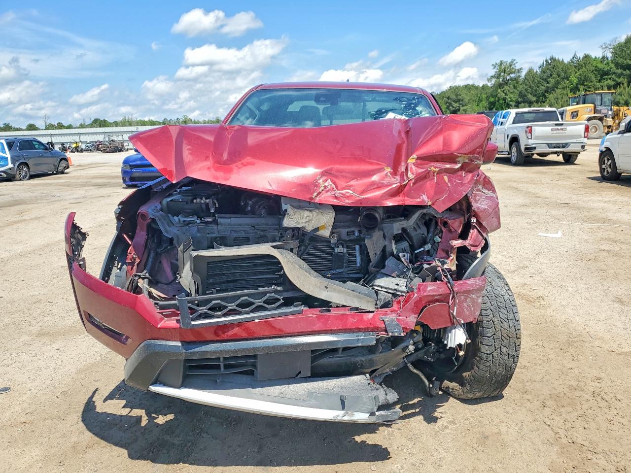 2024 Nissan Frontier Pro-4x Red vin: 1N6ED1EK5RN651292
