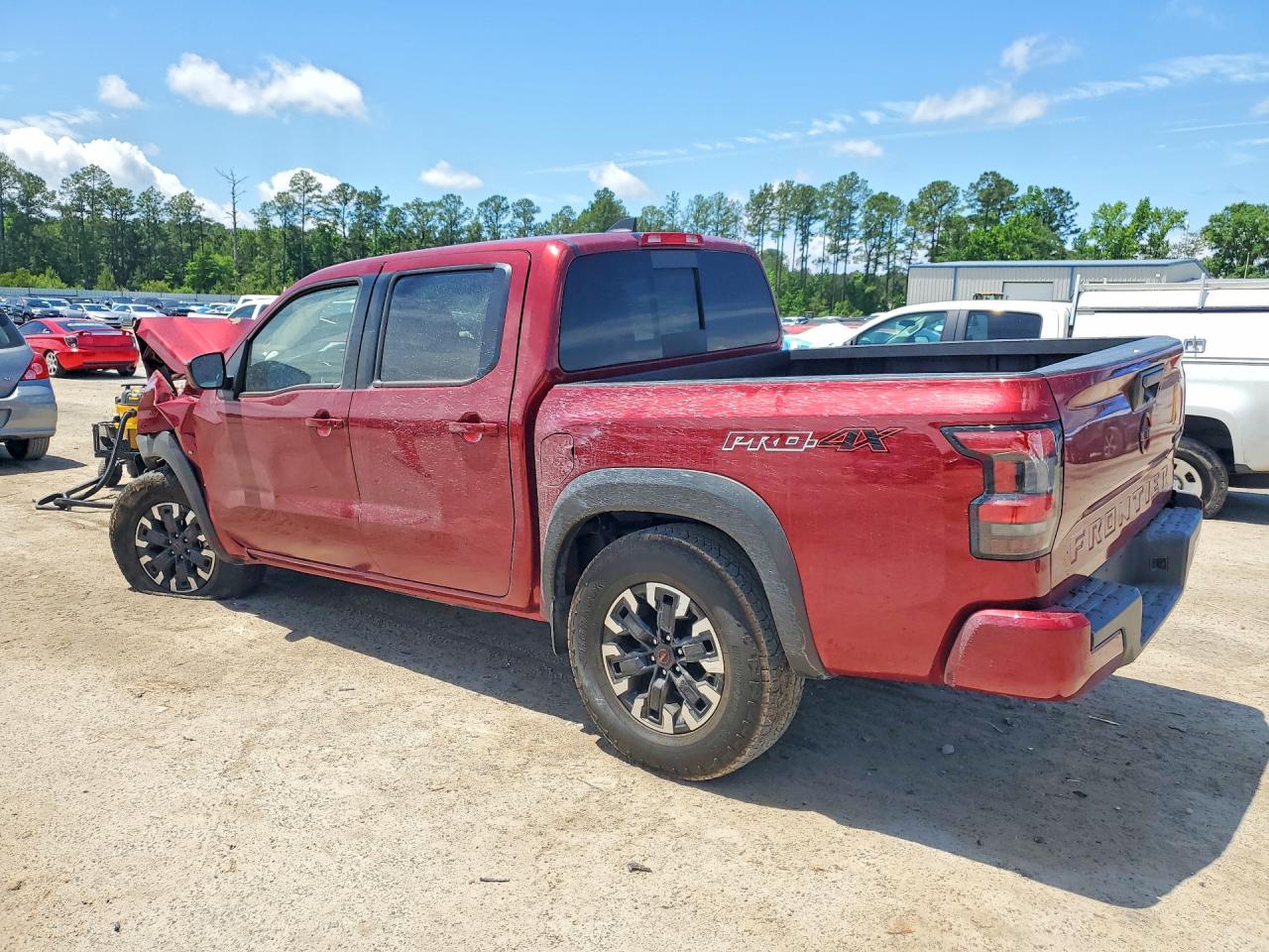 2024 Nissan Frontier Pro-4x Red vin: 1N6ED1EK5RN651292